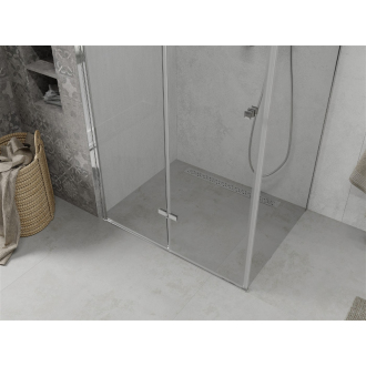 Mexen Lima skladací sprchovací kút 85 x 70 cm, transparentný, chróm - 856-085-070-01-00