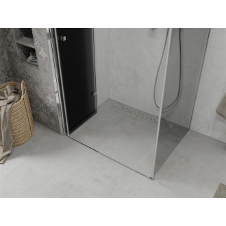 Mexen Lima skladací sprchovací kút 90 x 110 cm, grafit, chróm - 856-090-110-01-40