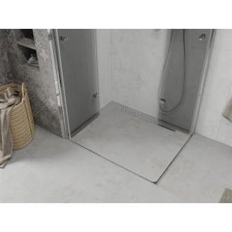Mexen Lima Duo skladací sprchovací kút 90 x 70 cm, transparentný, chróm - 856-090-070-02-00