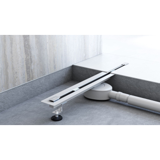 REA Odtokový žľab Neo Ultra Slim Pre brúsený nikel, INOX 60 REA-G9800