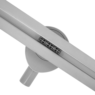 REA Odtokový žľab Neo Ultra Slim Pre brúsený nikel, INOX 60 REA-G9800