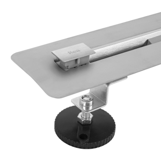 REA Odtokový žľab Neo Ultra Slim Pro, brúsený nikel INOX 70 REA-G9801