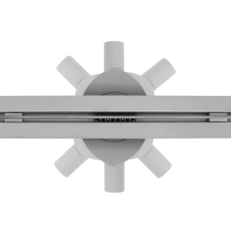 REA Odtokový žľab Neo Ultra Slim Pro, brúsený nikel INOX 80 REA-G9802