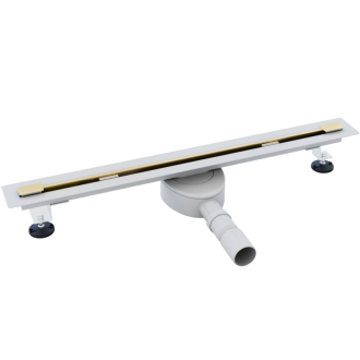 REA Odtokový žľab Neo Ultra Slim Mirror Pro 80 - zlatý REA-G9805