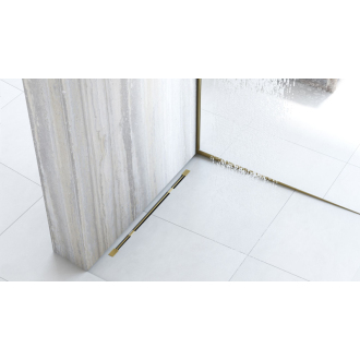 REA Odtokový žľab Neo Ultra Slim Mirror Pro 80 - zlatý REA-G9805