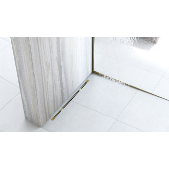 REA Odtokový žľab Neo Ultra Slim Mirror Pro 80 - zlatý REA-G9805