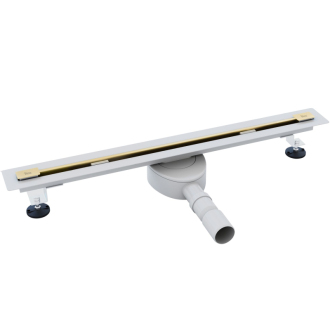 REA Odtokový žľab Neo Ultra Slim Mirror Pro 80 - zlatý REA-G9805