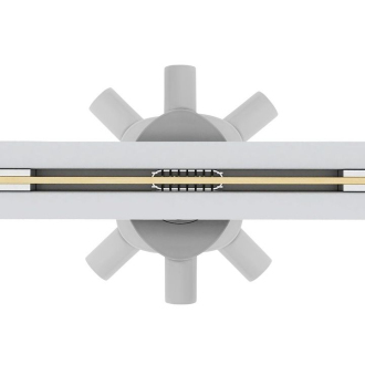 REA Odtokový žľab Neo Ultra Slim Mirror Pro 80 - zlatý REA-G9805