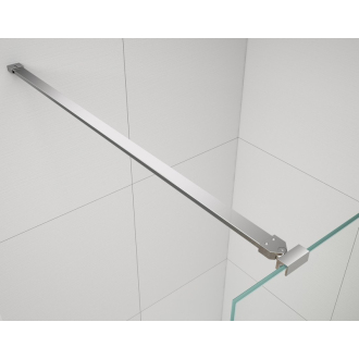 ESCA CHROME jednodielna sprchová zástena do priestoru, dymové sklo, 1100 mm ES1211-05