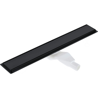 Deante Sprchový žľab s roštom 70cm, nerez čierna KOS_N07D
