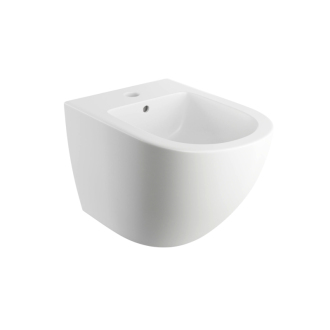 Omnires OTTAWA závesný bidet 48,5x37cm, matná biela OTTAWABIBM