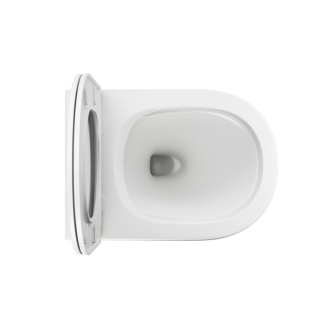 Omnires OTTAWA závesné WC so sedátkom 49x36, 5cm, biela matná OTTAWAMWBM