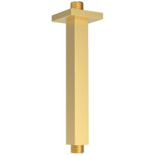 Sprchové stropné ramienko, hranaté, 200mm, zlato mat 1205-07GB