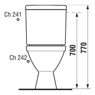 JIKA Lyra Plus H8263840002423 WC kombi
