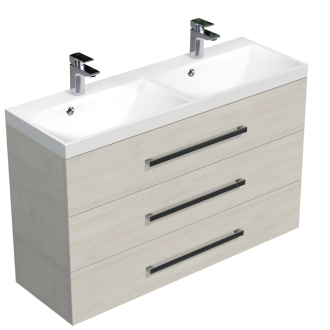 CubeWay skrinka s um. 120x40x76,5 dub ch CUBE21203DC