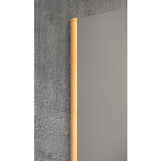 VARIO GOLD jednodielna sprchová zástena na inštaláciu k stene, sklo nordic, 800 mm GX1580-08