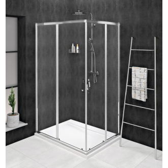 SIGMA SIMPLY obdĺžnikový sprchovací kút 1100x1000 mm, L/P, číre sklo GS2111-02