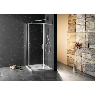SIGMA SIMPLY obdĺžnikový sprchovací kút 1100x1000 mm, L/P, číre sklo GS2111-02