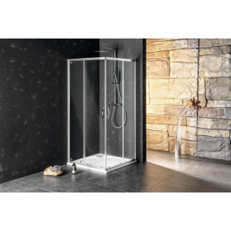 SIGMA SIMPLY obdĺžnikový sprchovací kút 1100x1000 mm, L/P, číre sklo GS2111-02