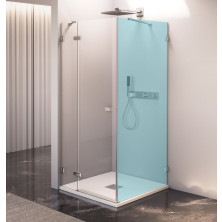 FORTIS EDGE sprchové dvere bez profilu 900mm, číre sklo, ľavé FL1290L