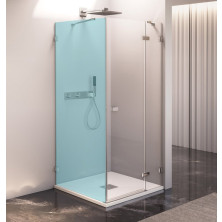 FORTIS EDGE sprchové dvere bez profilu 900mm, číre sklo, pravé FL1290R