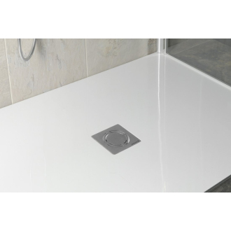 FLEXIA GEBERIT vaničkový sifón, priemer 90mm, DN40, krytka nerez mat 17731