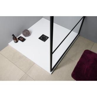FLEXIA GEBERIT vaničkový sifón, priemer 90mm, DN40, krytka čierna 17751