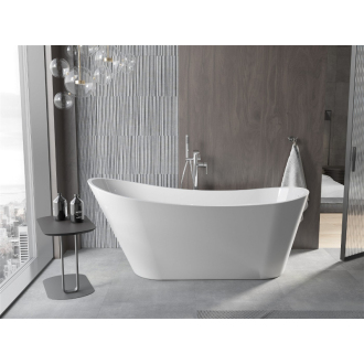 Mexen Alta voľne stojaca vaňa 170 x 75 cm, biela, prepad chróm - 52141707500