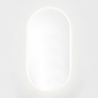 Zrkadlo oválne 120x60cm, LED, IP44 ZPROV12060LED