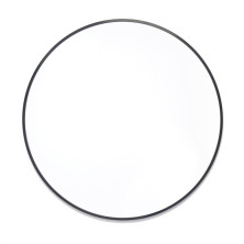 Zrkadlo B-Way okrúhle pr.60cm, čierny rám ZBWKU60C