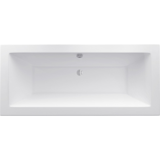 Mexen Cube obdĺžniková vaňa 170 x 80 cm s plášťom, biela - 55051708000X