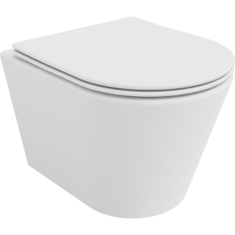 Mexen RICO WC misa Rimless Duroplast + sedátko, biela mat 30724001