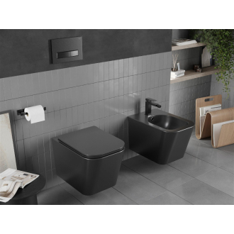 Mexen TEO závesný bidet, matná čierna 35855185