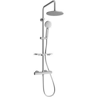Mexen KT40 sprchový set termostatickou batériou, grafit - 771504093-66
