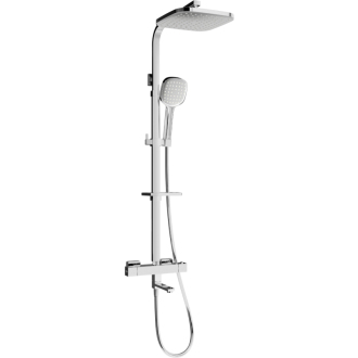 Mexen CQ33 Vaňový/sprchový set s termostatickou batériou, chróm - 779103395-00