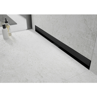 Mexen FLAT WALL 70 cm - 2v1 lineárny žľab k stene, čierna 1730070