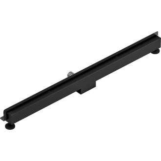 Mexen FLAT WALL 110 cm - 2v1 lineárny žľab k stene, čierna 1730110