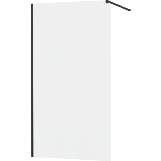Mexen Kyoto sprchová stena 100 x 200 cm, mráz 8 mm, čierna - 800-100-101-70-30