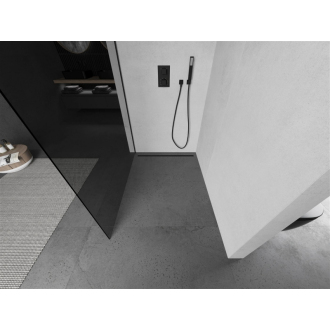 Mexen Kyoto sprchová stena 90 x 200 cm, grafit 8 mm, čierna - 800-090-101-70-40