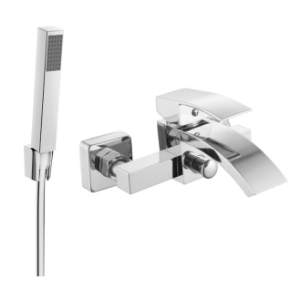 Mexen Libra R77 vaňová batéria so sprchovacím setom, chróm - 74513R77-00