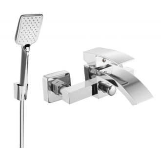 Mexen Libra R62 vaňová batéria so sprchovacím setom, chróm - 74513R62-00