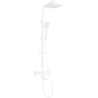 Mexen CQ62 Vaňový/sprchový set s termostatickou batériou, biela - 779106295-20