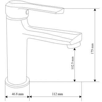 Vaňová súprava Mexen Sabre R62, biela - 72103R62-20