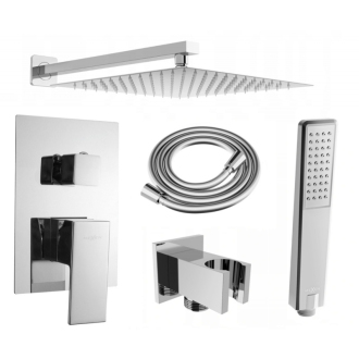 Mexen Uno DR72 sprchový set pod omietku, chróm - 71435DR72-00