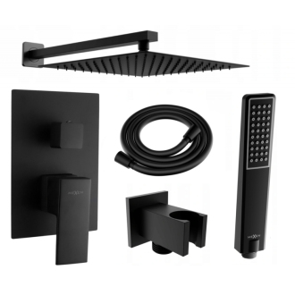 Mexen Uno DR72 podomietkový sprchový set, čierny - 71435DR72-70