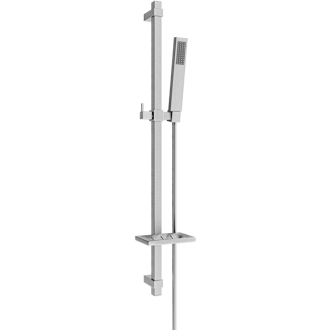 Mexen DQ00 Posuvný sprchový set, grafit - 785004581-66