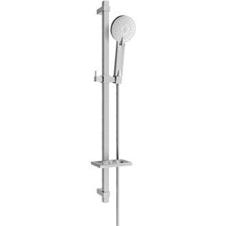 Mexen DQ40 Posuvný sprchový set, grafit - 785404581-66