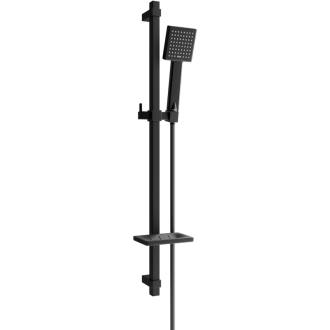 Mexen DQ45 Posuvný sprchový set, čierny - 785454581-70