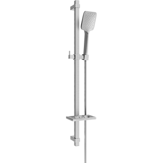 Mexen DQ62 Posuvný sprchový set, grafit - 785624581-66