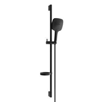 Mexen DS17 Posuvný sprchový set, čierny - 785174583-70